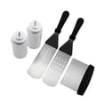 thumbnail image 1 of Amdohai Professional Griddle Accessories Kit 5PCS BBQ Tool Kit Stainless Steel, 1 of 7
