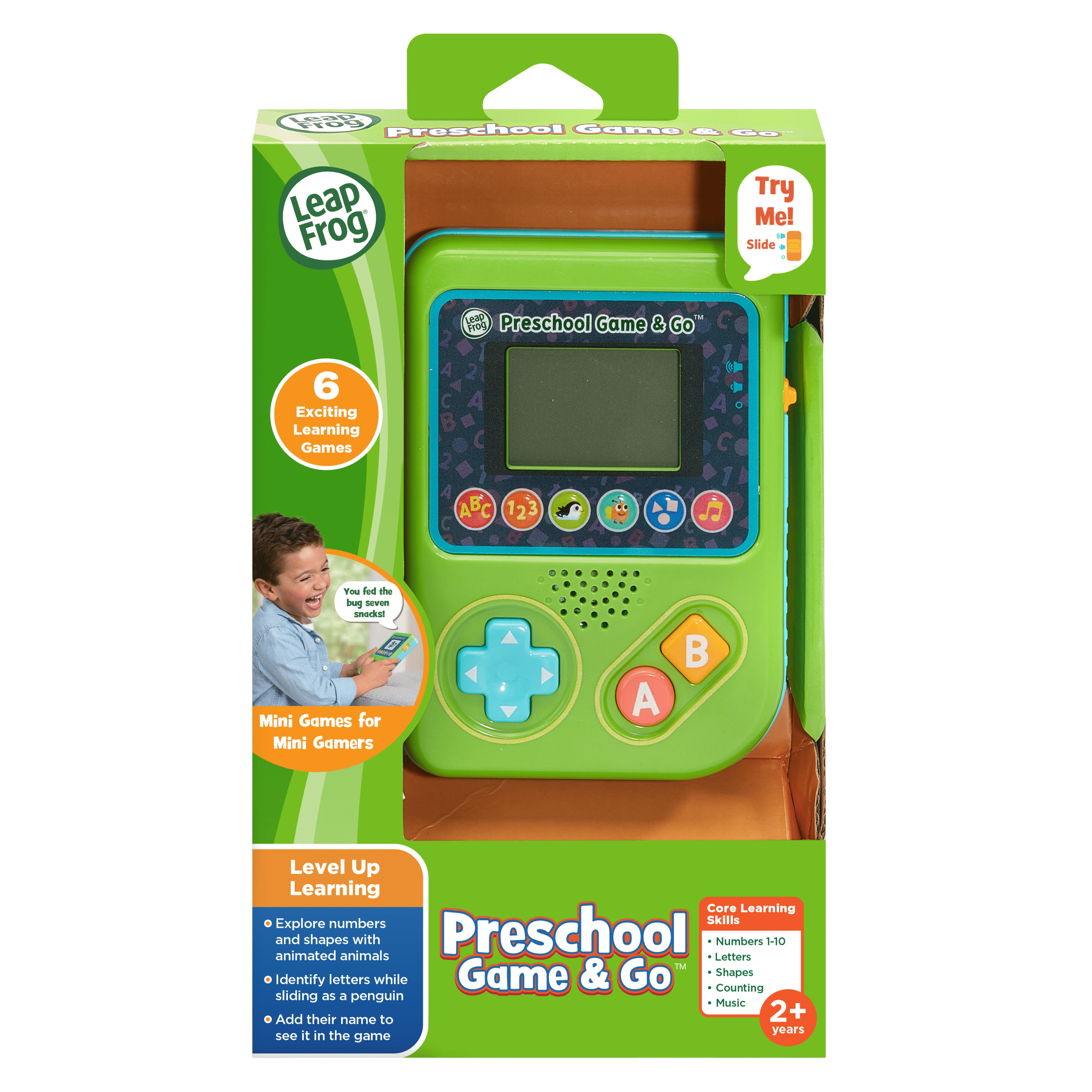 LeapFrog® V-Pocket, ma console éducative - Jeu vidéo portable - Version anglaise, 2+ Ans