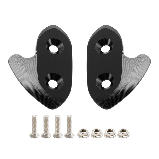 CNC Aluminum Black Mirror Block Off Plates For Yamaha R1 / R1M / R1S 2015-2019
