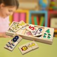 thumbnail image 4 of Self-Correcting Number Puzzles Developmental Toys Wooden 20 Pieces, Great Gift, 4 of 7