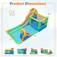 thumbnail image 3 of Costway 11-in-1 Inflatable Bounce House Water Slides for Kids with 750W Blower, 3 of 10