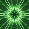 thumbnail image 1 of Ahgly Tapis d'Intérieur Lavable en Machine Carré Vert Émeraude Profond, 5 Pieds Carré, 1 of 7
