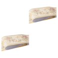 thumbnail image 2 of Decodeary Wood Marbling SelfAdhesive Skirting Line Exquisite Workmanship And Retro Fashion PVC Waterproof Waist Line For Wall PVC Beige garden 2Set, 2 of 6