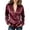 R-Wine-womens tops, variant on Hfnxid Long Sleeve Tops for Women Satin Wrap V Neck Shirts Silky Dressy Casual Business Shirt Going Out Party Blouses Gray XXXL