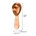 thumbnail image 2 of Cameland Kitchen Supplies 15Ml Stainless Steel Color Contrast Thickened Coffee Spoon with Graduated Measuring Spoon, 2 of 2