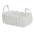 thumbnail image 1 of Dog Toy Basket, Cotton Rope Storage Basket, Hand Knitting Nordic Style Desktop Storage Organizer, Bathroom Organizers and Storage Baskets with Handle for Key Toys, 1 of 8