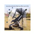 thumbnail image 2 of 1 Transparent Stroller Rain Cover Made Of EVA Material Which Is Windproof Rainproof Dustproof Snow Proof Insect Proof Highly Flexible Breathable Easy To Install Universal Fit, 2 of 5
