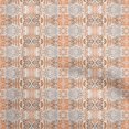 thumbnail image 1 of oneOone Velvet Orange Fabric Abstract Line Sewing Craft Projects Fabric Prints By Yard 58 Inch Wide, 1 of 4