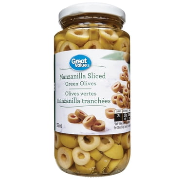 Great Value Manzanilla Sliced Green Olives