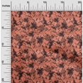 thumbnail image 2 of oneOone Georgette Viscose Orange Fabric Abstract Floral Sewing Craft Projects Fabric Prints By Yard 42 Inch Wide-2ra, 2 of 5