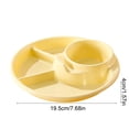 thumbnail image 3 of Birdeem Portion Control Plate,5 Compartment Divided Plate for Healthy Eating and Meal Prep,Bento Style Lunch Plate with Sections for Food Separation,Dishwasher Safe Dinner Plate for Adults & Family, 3 of 7