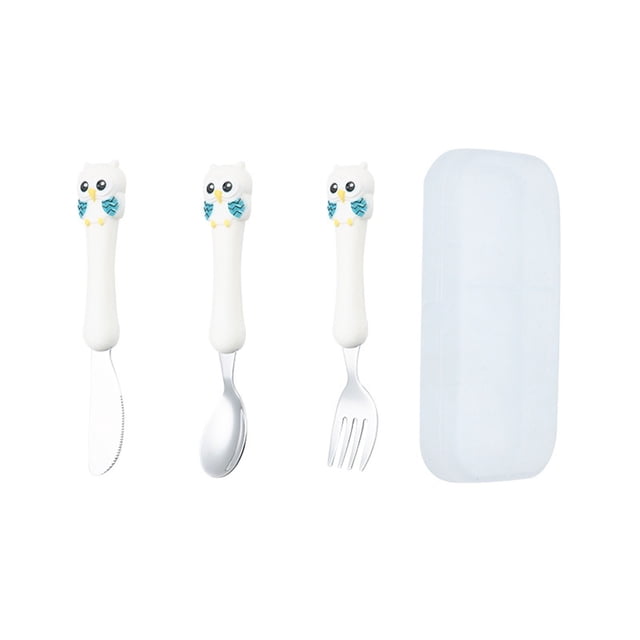 Tableware Kids Utensils Set for Toddlers with Silicone Handle Safe Spoons and Forks Food Grade Silicone by Tableware 2