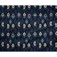 thumbnail image 4 of oneOone Polyester Lycra Fabric Ogee & Paisley Ikat Print Sewing Fabric BTY 56 Inch Wide, 4 of 4