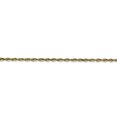 thumbnail image 3 of 10K Yellow Gold 2.0mm Diamond Cut Extra-Lite Rope Chain, 3 of 5