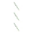thumbnail image 4 of Decodeary PU for Golf Alignment Stick Cover Case Waterproof Holder Premium Embroidered White 14.17x1.97 Inch 3Set, 4 of 6