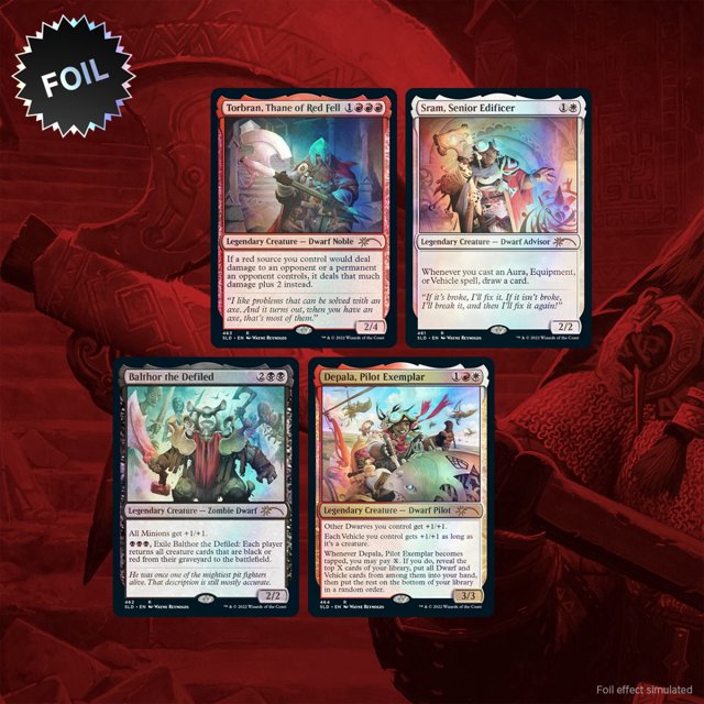 Magic : The Gathering TCG : Secret Lair Série d'Artistes : Wayne Reynolds - Foil