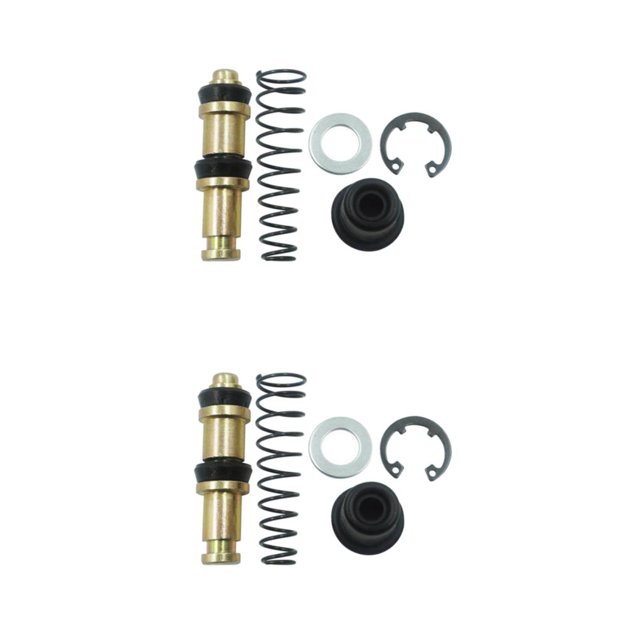 Dalazy Resilient Effective Brake Pump Piston Plunger Repair Kit for Scooter Upper Pump 14mm 2Set