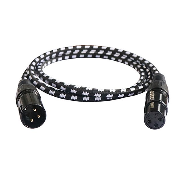 XLR Maleto Female Microphone Cable,XLR Male to Female Microphone Cable Balanced Microphone Cable True Excellence