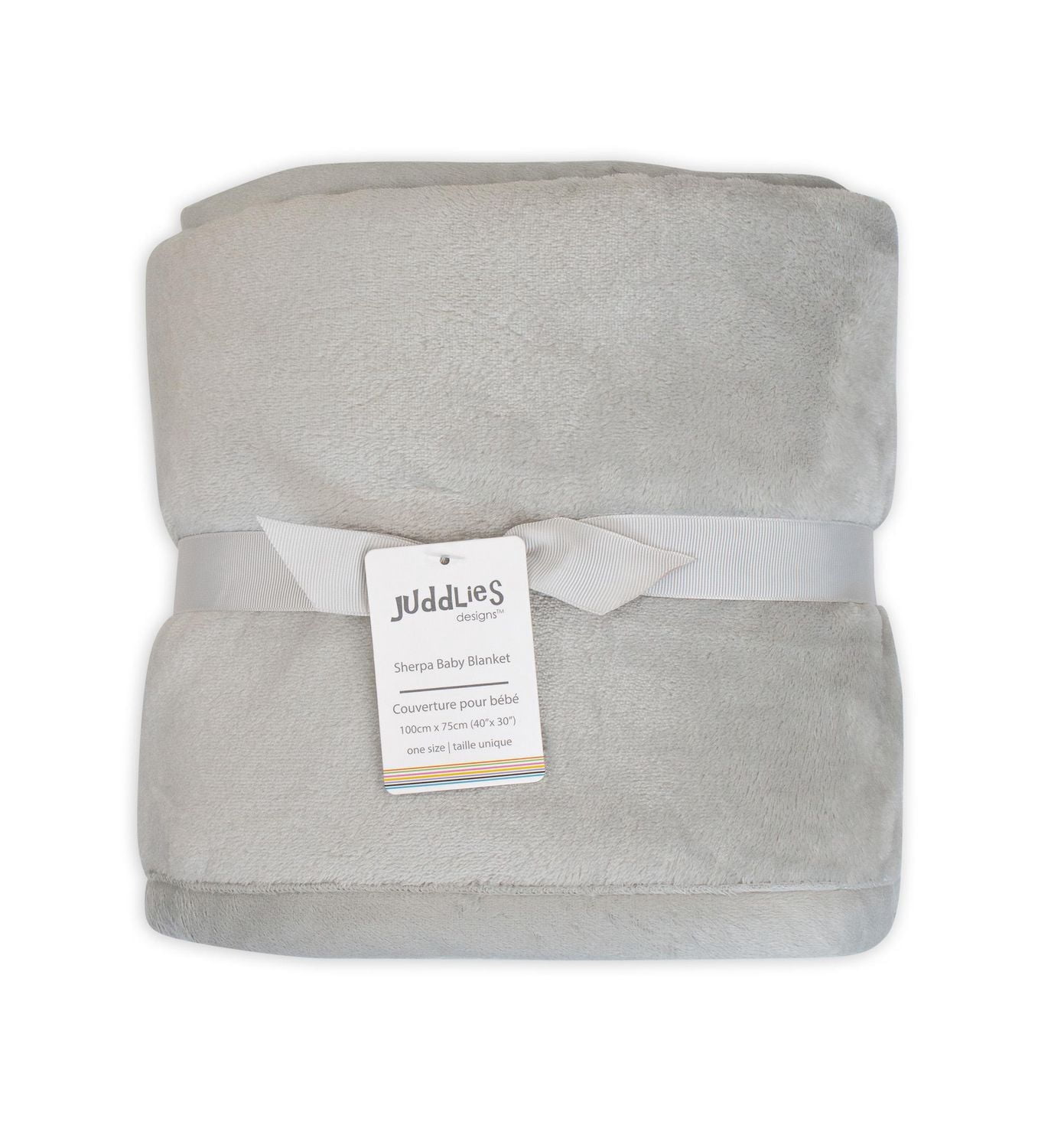 Juddlies Designs - Bébé - Couverture Flanelle Sherpa - Lavable en machine