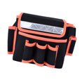 thumbnail image 3 of DOLITY Electrician Tool Bag Adjustable Waist Strap Storage Pouch for Gardening Tool Orange, 3 of 9
