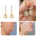 thumbnail image 3 of FcBaudy Hair Clip Without Ear Hole Ear Rings Metal Ear Nail Multilayer Diamond Inlaid C-shaped Detumescence Ear Rings Hairpin Hairpin, 3 of 9