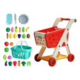 thumbnail image 4 of HILABEE Ensemble de Chariot d'Achats pour Enfants avec Accessoires de Jeu de Rôle, Jouets Éducatifs, Rouge de la Saint-Valentin, 4 of 9