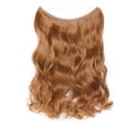 thumbnail image 2 of Invisible Wire in Hair Extensions Miracle Secret Hairpieces Curly Straight Synthetic hair, 2 of 6