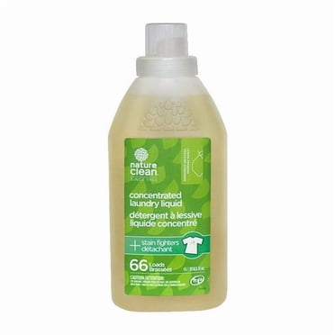 Nature Clean 99% Natural Concentrated Laundry Liquid Lemon Verbena 1L 66 Loads