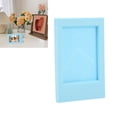 thumbnail image 4 of Stand Photo Frame, Rectangle Decorative Photo Frame Compact Classical Replaceable  For Bedroom Sky Blue, 4 of 8
