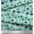 thumbnail image 3 of Soimoi Rayon Fabric Coral & Fish Ocean Printed Fabric 1 Yard 42 Inch Wide, 3 of 3