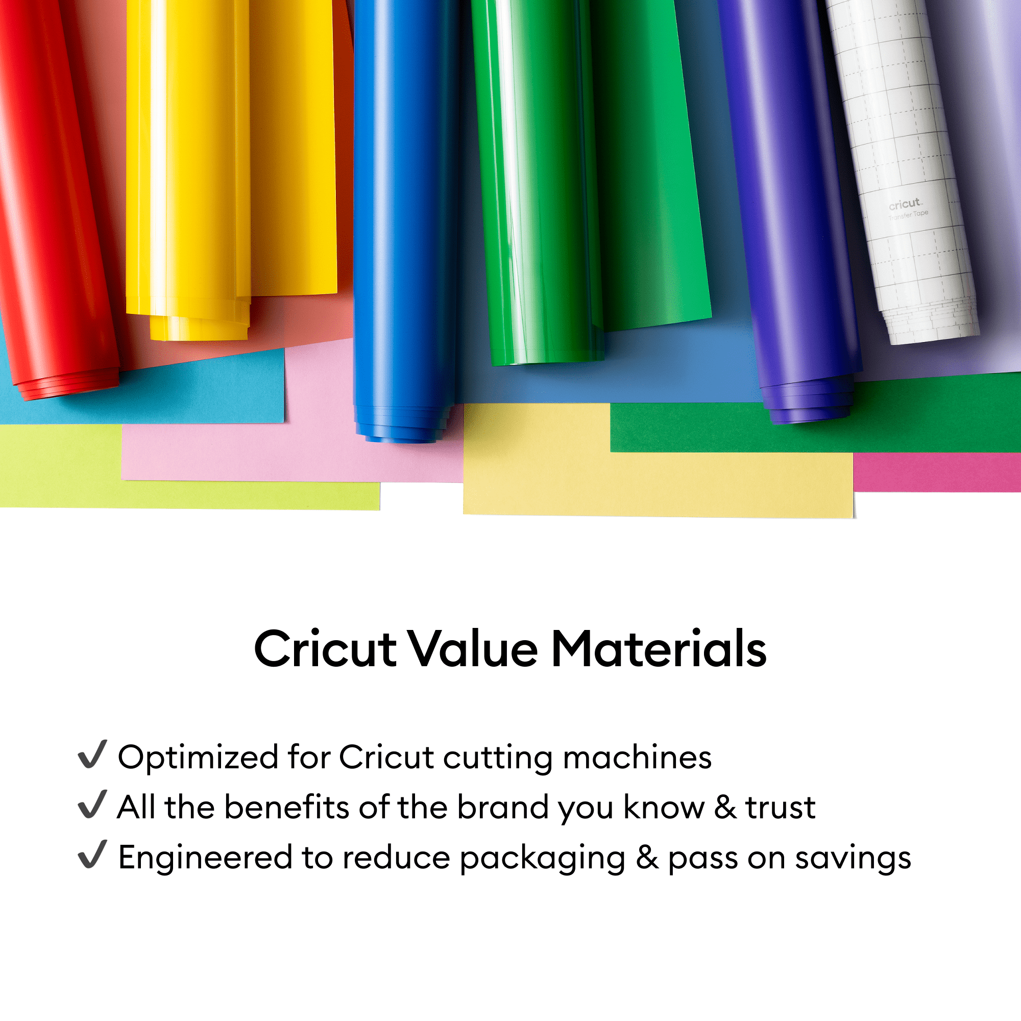 Cricut® Value Vinyl (12 in x 10 ft), Red