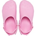thumbnail image 3 of Crocs Adult Classic Work Clogs Adjustable Slip Resistant Work Shoes, Pink Tweed, W10/M8, 3 of 6