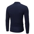 thumbnail image 3 of CEHVOM Nouvelle Chemise de Base pour Hommes à Col Montant Automne et Hiver, 3 of 6