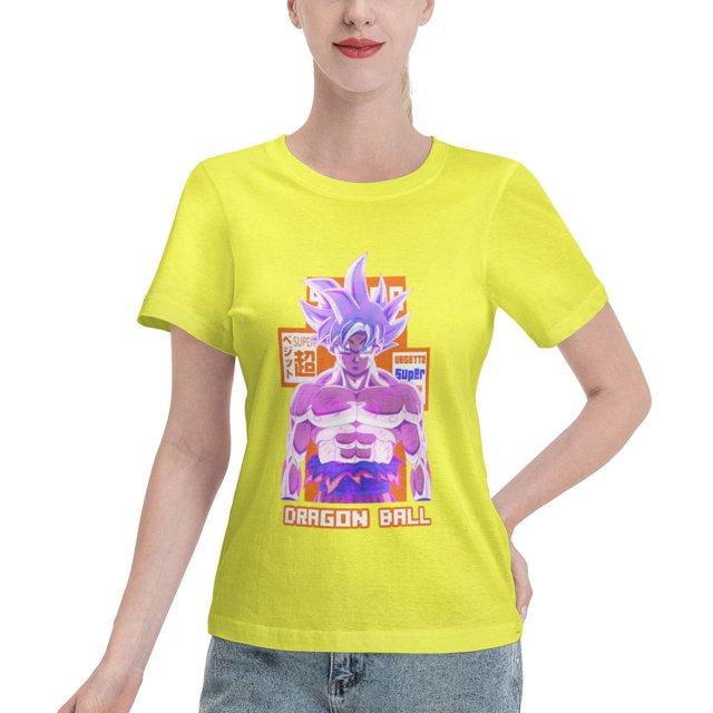 Women's Basic Short Sleeve T-Shirt Super Saiyan