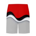 thumbnail image 4 of Diufon Men's Athletic Shorts Cotton Linen Drawstring Waisted Outdoor Sport Shorts Spring Summer Shorts with Pockets, 4 of 4