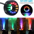 thumbnail image 2 of ABS Lights Garden Outdoor Under Lights Lights For Tank Fish Tank Stand Water Led Lights Lights LED Fountain Ponds Water Lights Lights Multicolor 12led, 2 of 9