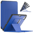 thumbnail image 1 of [PST] iPad Mini 6 6th Gen. Smart Case Cover, Shockproof Leather Magnetic Smart Cover Rugged Stand Case with Pencil Holder, 1 of 4