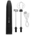 thumbnail image 1 of ORDDIART Handheld Electric Whisk Blender Mixer Black ABS Protein Shake Maker Families Cooking 1 Set, 1 of 7