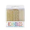 thumbnail image 2 of Glitter and Gold Spiral Birthday Candles, 2 of 2