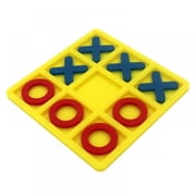 EASTIN Tic Tac Toe Game Board Classic Board Game for Giant Connect 4 game Indoor Family Toys Set for Children/ Adults Coffee Table Home Decor 5.9” X 5.9”