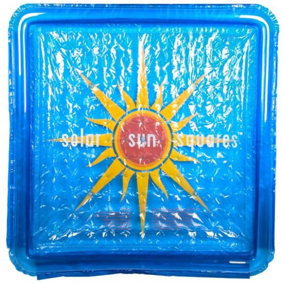 Anneaux Solaires Résistants aux UV pour Chauffage de Piscine, Couverture Solaire Carrée, Éclat de Soleil
