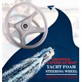 thumbnail image 4 of Maoww Boat Steering Wheel Universal Seaboat Removable Console Helm Non-Slip Grip Yacht Replacement Part Automobile Accessories, 4 of 6