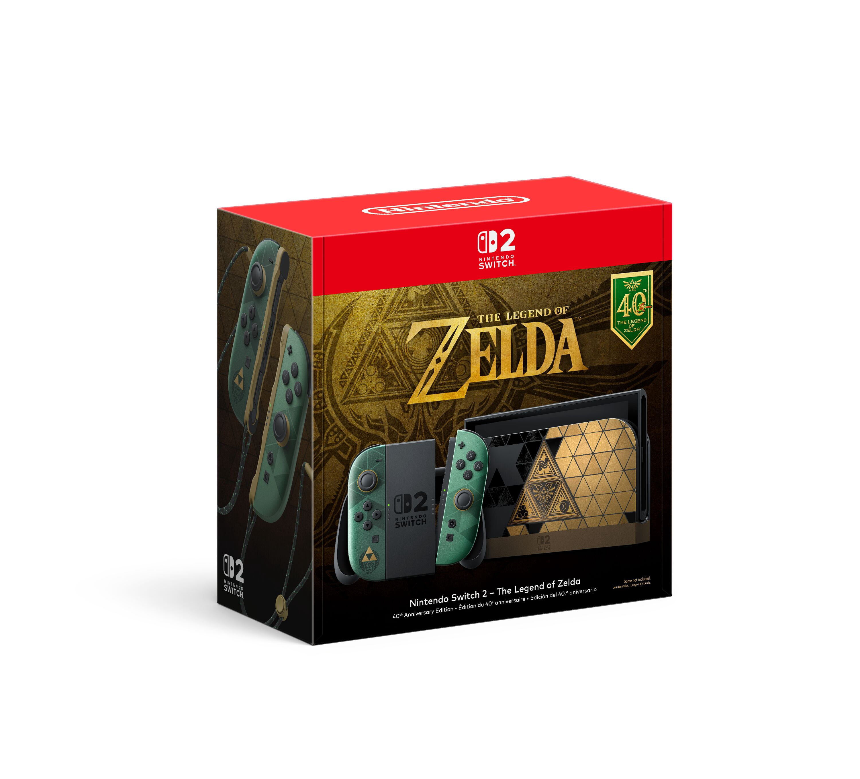 Nintendo Switch™ 2 – The Legend of Zelda™ – 40th Anniversary