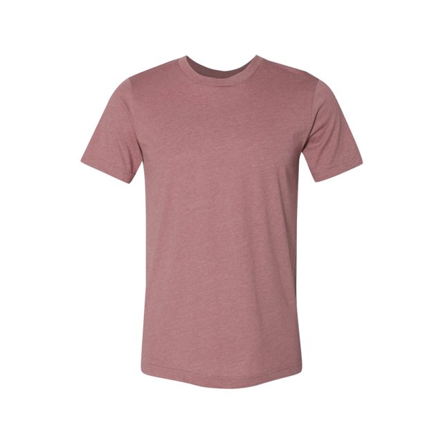 Bella Canvas Mens CVC Jersey Tee, 3XL, Heather Mauve