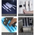 thumbnail image 5 of Matte Black Magnetic Knife Strip, High-Quality Stainless Steel Knife Rack, Strong Magnet, Lifetime Durability, For Kitchen And Home Storage, No Drilling Installation, Space-Saving Design (30X1.5X4Cm), 5 of 5