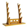 thumbnail image 1 of HILABEE Stand Display Support Holder for Templar Wakizashi Samurai Brown 4 Tier, 1 of 9
