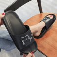 thumbnail image 4 of LSLJS Unisex Fashion Color Cute Pattern Set Toe Flip Flops Home Slippers, Women's Slippers, 4 of 4