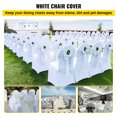 thumbnail image 2 of KFFKFF 50 PCS White Chair Covers Spandex Chair Cover for Wedding Party, 2 of 9