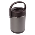 thumbnail image 2 of TKSE Receveur Alimentaire Isotherme, 2L Gris Foncé Contenant Alimentaire Isotherme Multicouche en Acier Inoxydable Grande Capacité Isolation Bocal Alimentaire sous Vide, 2 of 8