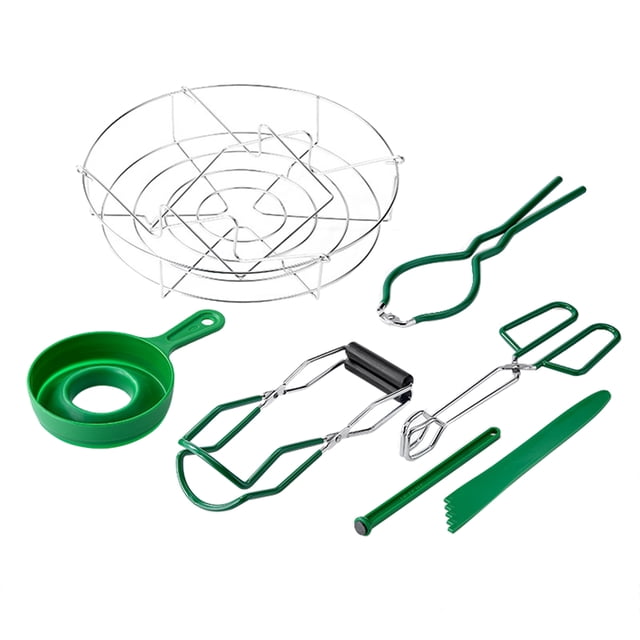 Amdohai 7PCs Professional Canning Kit Canning Funnel Jar Lifter Jar Wrench
